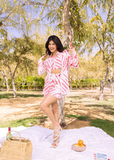 Meadows Pink Tie Dye Co Ord Set